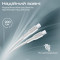 Кабель PROMATE XCord-CC200 USB-C to USB-C PD 60W 2м White