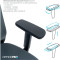 Кресло офисное OFFICEPRO Balance OC550-B-DG-DG Black/Dark Gray