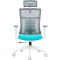Крісло офісне OFFICEPRO Balance OC550-W-DG-BL White/Dark Gray/Blue