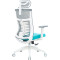 Крісло офісне OFFICEPRO Balance OC550-W-DG-BL White/Dark Gray/Blue