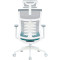 Крісло офісне OFFICEPRO Balance OC550-W-DG-BL White/Dark Gray/Blue