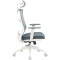 Крісло офісне OFFICEPRO Balance OC550-W-DG-DG White/Dark Gray