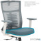 Крісло офісне OFFICEPRO Balance OC550-W-DG-DG White/Dark Gray