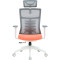 Крісло офісне OFFICEPRO Balance OC550-W-DG-OR White/Dark Gray/Orange