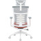 Крісло офісне OFFICEPRO Balance OC550-W-DG-OR White/Dark Gray/Orange
