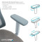 Кресло офисное OFFICEPRO Elegant OC600-G-DG-DG Gray/Dark Gray