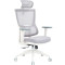 Крісло офісне OFFICEPRO Elegant OC600-W-LG-LG White/Light Gray