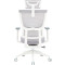 Крісло офісне OFFICEPRO Elegant OC600-W-LG-LG White/Light Gray