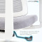 Крісло офісне OFFICEPRO Elegant OC600-W-LG-LG White/Light Gray