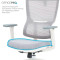 Крісло офісне OFFICEPRO Elegant OC600-W-LG-LG White/Light Gray