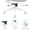 Крісло офісне OFFICEPRO Elegant OC600-W-LG-LG White/Light Gray