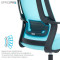 Кресло офисное OFFICEPRO Harmony OC310-B-BL-BL Black/Blue