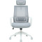 Кресло офисное OFFICEPRO Harmony OC310-W-LG-LG White/Light Gray