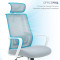 Кресло офисное OFFICEPRO Harmony OC310-W-LG-LG White/Light Gray