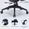 Кресло офисное OFFICEPRO Skyline OC680-B-G-G Black/Gray