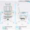 Кресло офисное OFFICEPRO Skyline OC750-W-LG-LG White/Light Gray