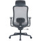 Крісло офісне OFFICEPRO Wave OC599-B-DG-DG Black/Dark Gray