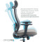 Крісло офісне OFFICEPRO Wave OC599-B-DG-DG Black/Dark Gray