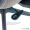 Крісло офісне OFFICEPRO Wave OC599-B-DG-DG Black/Dark Gray