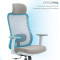 Крісло офісне OFFICEPRO Wave OC599-G-G-G Gray