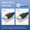 Кабель CABLETIME USB3.0 AM/BM 3м Black (CA12N)