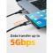 Кабель CABLETIME CA40H USB3.0 AM/CM PD3.0, QC4.0 2м Black
