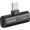 Адаптер PROMATE IHinge-LT 2-in-1 Audio & Charging Adaptor with Lightning Connector Black