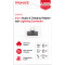 Адаптер PROMATE IHinge-LT 2-in-1 Audio & Charging Adaptor with Lightning Connector Black