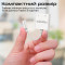 Адаптер PROMATE MediaLink-I2i Dual Port Audio and Charge Lightning Adapter White