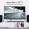 Кабель VENTION Right Angle Cable 90 Degree HDMI v2.0 1м Black (AARBF)