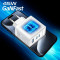 Зарядний пристрій PROMATE PowerPort-45 1xUSB-A, 2xUSB-C, QC3.0, PD3.0, 45W GaNFast White