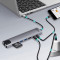 Порт-реплікатор MEDIA-TECH 8-in-1 Giga LAN Hub MT5046