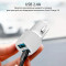 Автомобільний зарядний пристрій PROMATE VolTrip-Duo 2xUSB-A, 3.4A Car Charger White