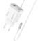 Зарядний пристрій PROMATE iCharge-PDQC3 1xUSB-A, PD20W, QC3.0 White w/Lightning cable