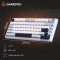 Клавіатура GAMEPRO Genesis Warden MK160 Blue/White