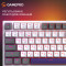 Клавіатура GAMEPRO Genesis Warden MK160 White/Gray