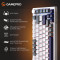 Клавіатура GAMEPRO Genesis Warden MK160 White/Gray