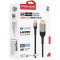 Кабель PROMATE MediaCord 8K@60Hz Crystal Clarity USB-C to HDMI 1.8м Black/Gray