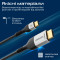 Кабель PROMATE MediaCord 8K@60Hz Crystal Clarity USB-C to HDMI 1.8м Black/Gray