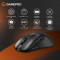 Миша ігрова GAMEPRO Genesis Avenger Black