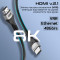 Кабель PROMATE PrimeLink Certified Ultra-High-Speed 8K@60Hz HDMI v2.1 5м Black/Gray