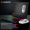Миша ігрова GAMEPRO Genesis Winner White