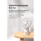 Настільний портативний вентилятор Xiaomi MIJIA Desktop Mobile Fan White (ZMYDFS01DM)