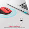 Мышь PROMATE Contour Wireless Red