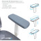 Кресло офисное OFFICEPRO Balance OC620 White/Dark Gray