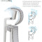 Кресло офисное OFFICEPRO Balance OC620 White/Light Gray