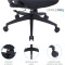 Кресло офисное OFFICEPRO Elegant OC660 Black