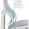 Кресло офисное OFFICEPRO Elegant OC660 White/Light Gray