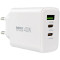 Зарядний пристрій REMAX RP-U123 Kiddy Series 1xUSB-A, 2xUSB-C, PD40W, QC4.0 White
