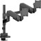 Крепление настольное для 2-х мониторов OFFICEPRO MAH752B 24"-57" Black
